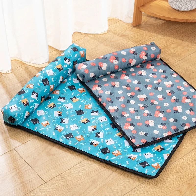 

Summer Pet Cat Cooling Heat Prevention Sleeping Mat Ice Dog Cool Nest