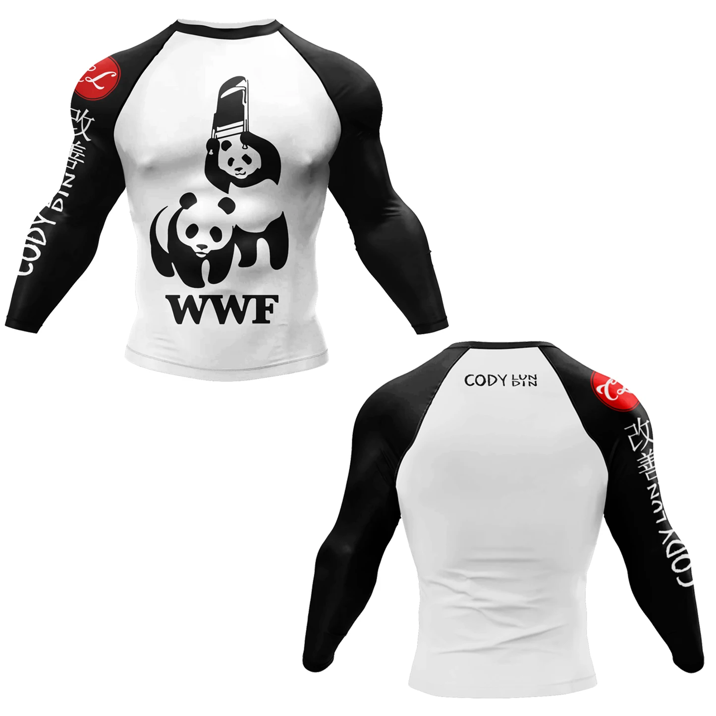 Футболка с рисунком MMA Rashguard pria kualitas tinggi pelindung ruam Jiu Jitsu боксерский карандаш