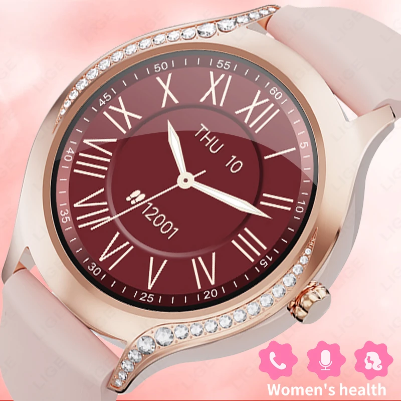 

Смарт-часы женские спортивные с Bluetooth, водостойкие, IP68