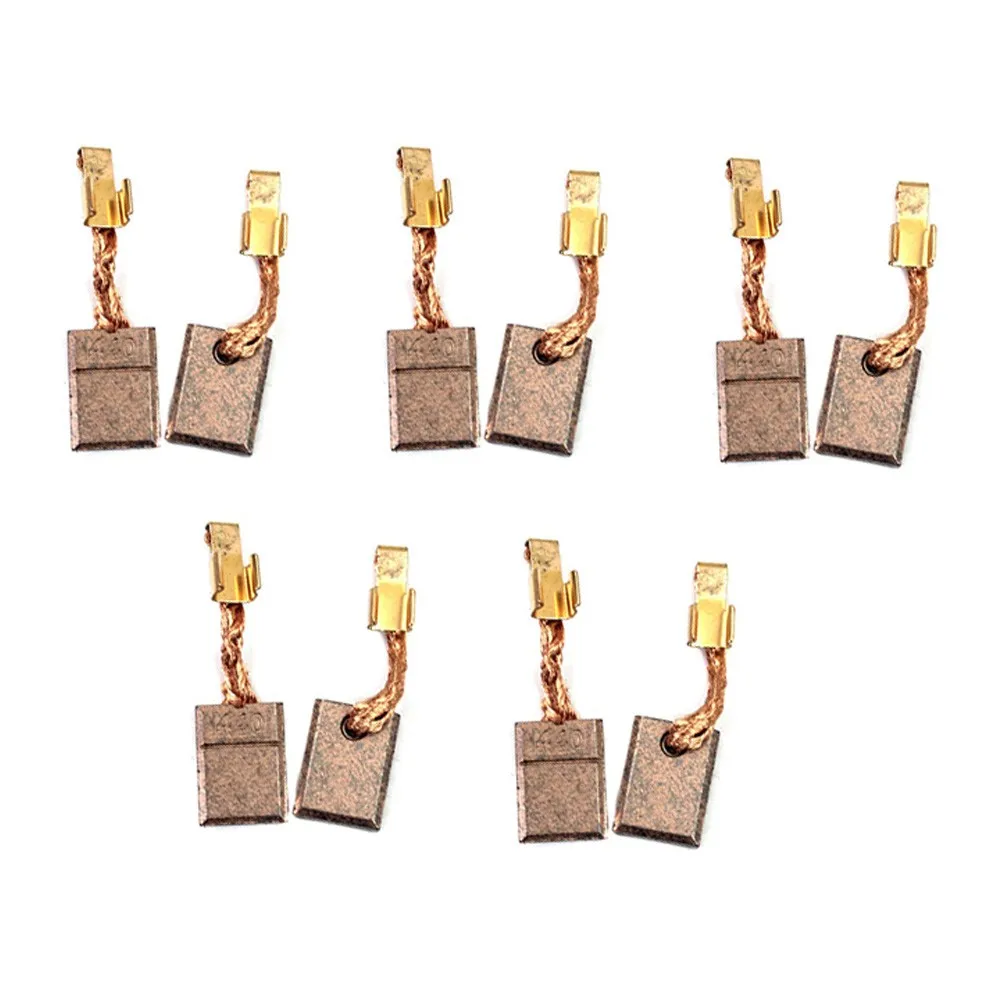 10 шт. Углеродные щетки двигателя для CB-440/CB-448/CB-436/195021-6/194427-4 BTS130RFE DHP446RFE DCPB16, электроинструмент Acce 10 шт. Углеродные щетки двигателя для CB-440/CB-448/CB-436/195021-6/194427-4 BTS130RFE DHP446RFE DCPB16, электроинструмент Acce