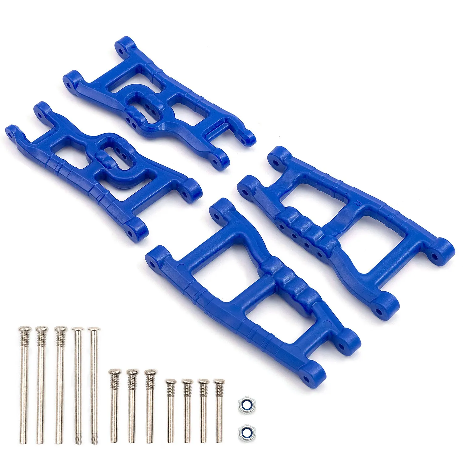 

Нейлоновые передние и задние подвесные рычаги и хомут 3631 для Traxxas Slash 2WD 1/10 обновленные детали для коротких курсов, синий