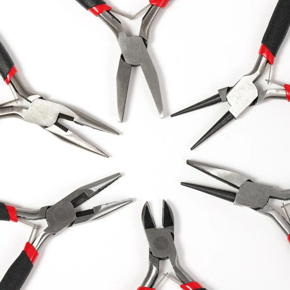 

Cutting Wire Pliers Equipment Multifunctional Hand Tools Jewelry Pliers Fit Beadwork Repair Beading DIY Handmade Making