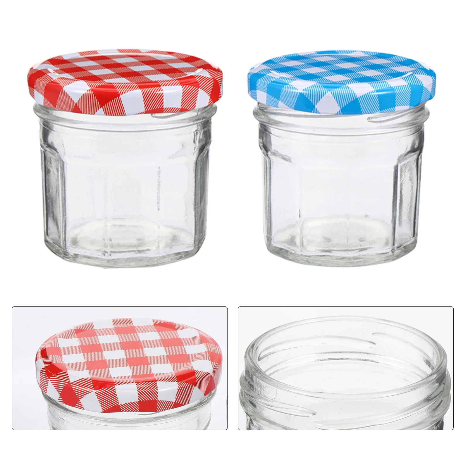 

Storage Jar Jars Containers Honey Airtight Coffee Lid Canister Sealing Clip Container Sealed Lids Canisters Candy Pot Canning