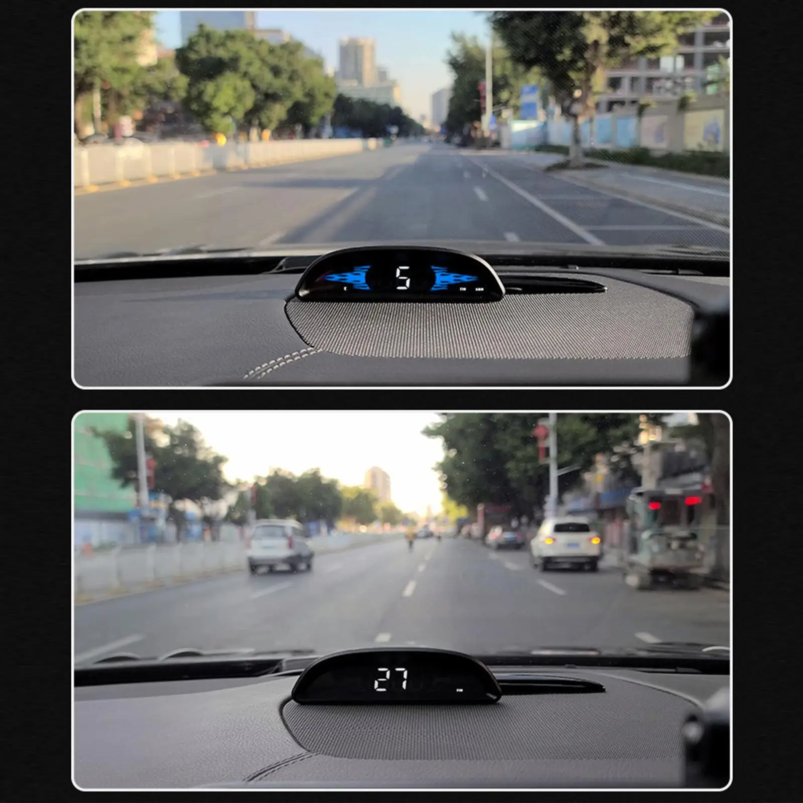 

Car HUD Head up Display GPS Gauge Direction HD Display Compass Digital Speedometer USB Interface for Trucks Cars Vehicle SUV