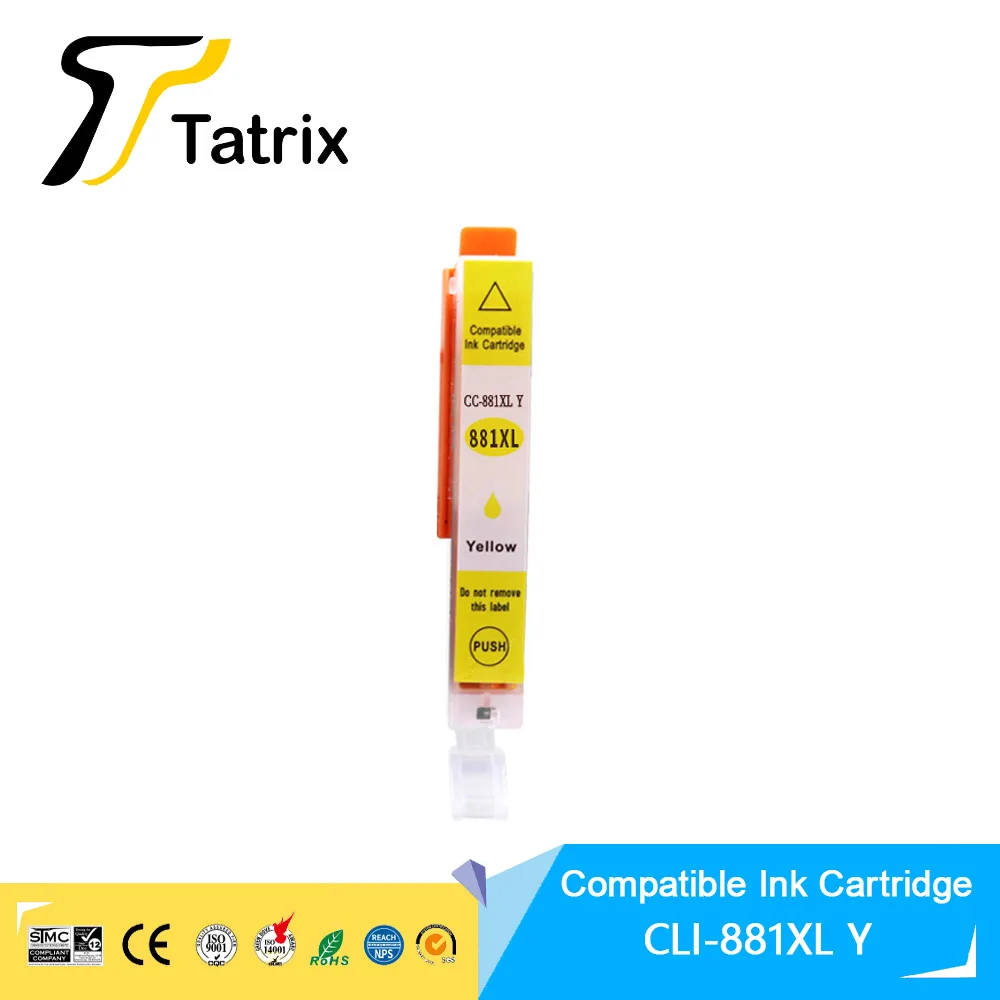 Для Canon PGI880 CLI881 XXL картридж для принтера PIXMA TS708/TS6180/TS6280/TR8580/TS8180/TS8280/TS9180