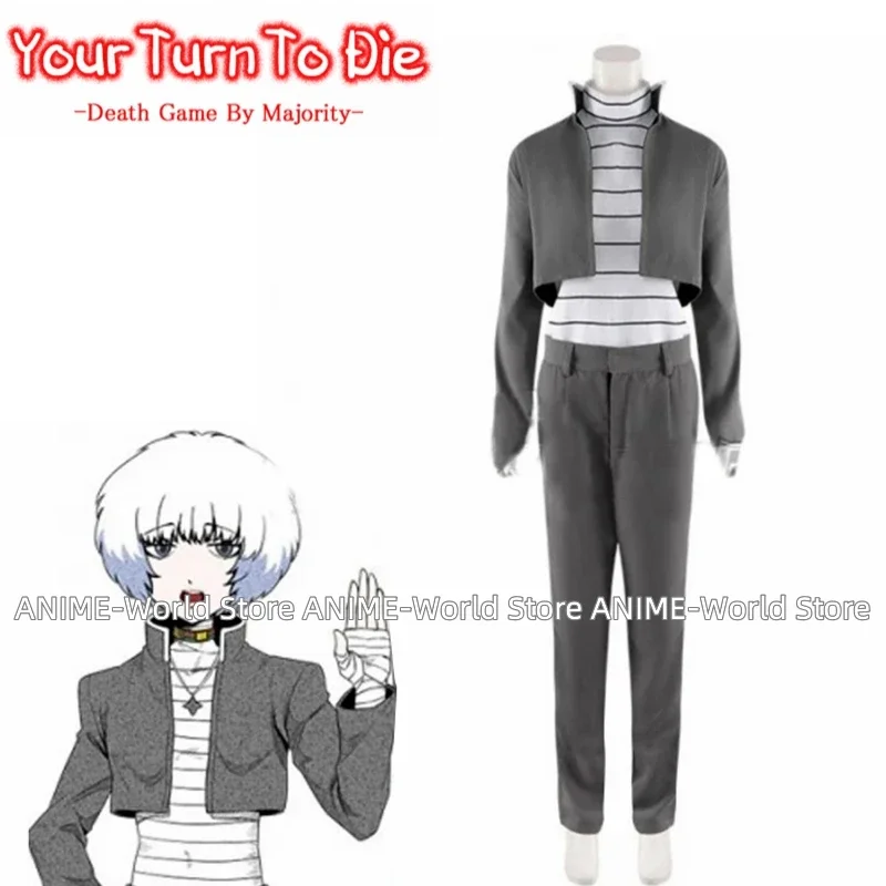 Фото Your Turn To Die Ranmaru Kageyama наряд Хэллоуин костюм для взрослых Рождество мужчины женщины шоу одежда косплей костюм №1