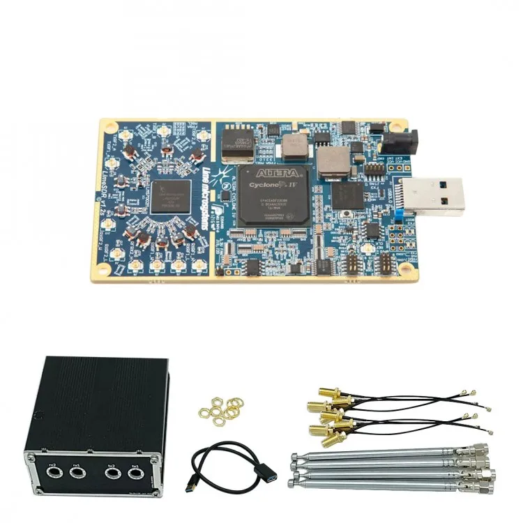 

Original Full kit Bandwidth 61.44MHz LimeSDR Software Radio Development Board with Aluminum Alloy Case