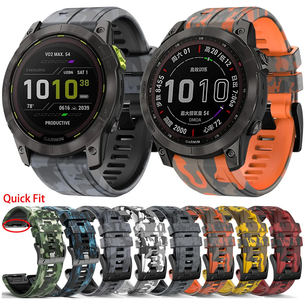 

Ремешок для часов Garmin Fenix 7 7X 6 6X Pro 5X plus 3HR/Enduro 2/Epix/ 2/instinct 2 955