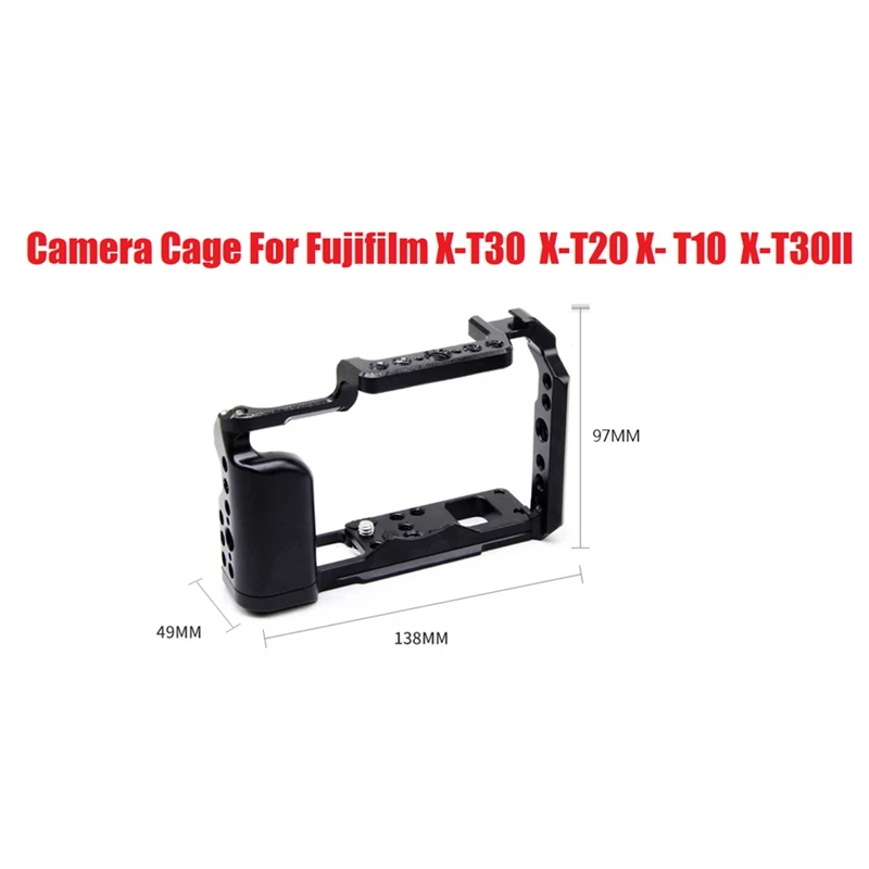 

Алюминиевая клетка для фотоаппарата Fujifilm Fuji X-T30 X- T10