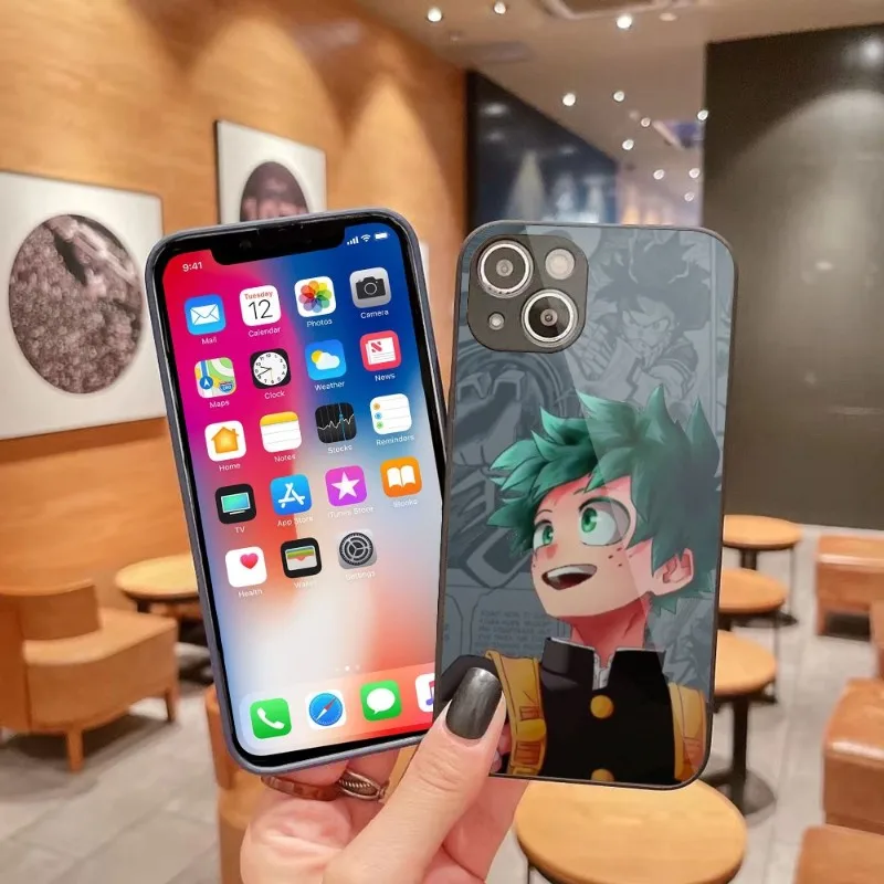 

Чехол с жидким стеклом для телефона iPhone 14 13 12 11 Pro Max X XR XS 8 7 Plus