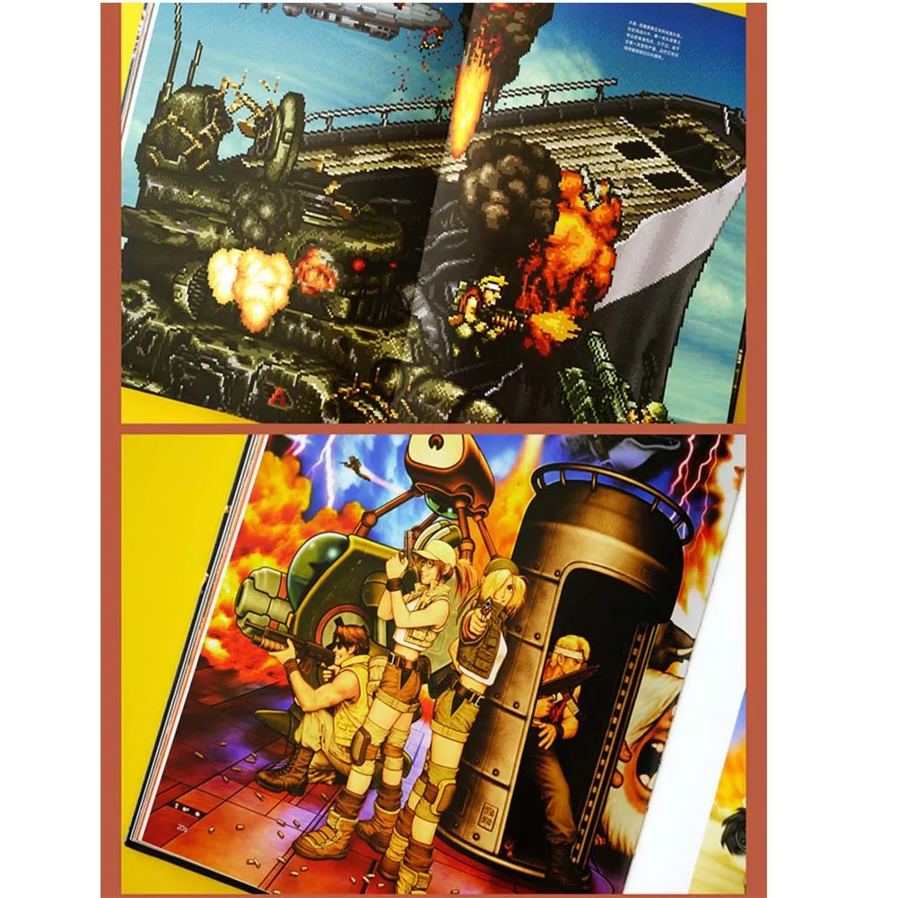 1 книга/упаковка китайская версия The ultimate history of metal slug Art Design Book & Game Concept