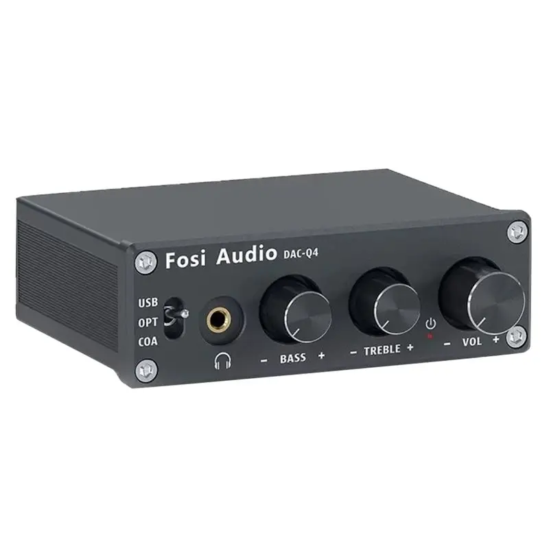 Фото A37T-DAC-A2 Hi-Fi аудиодекодер, USB-усилитель для наушников, коаксиальный оптический выход, стереоигровой ЦАП для усилителей и активных колонок №1