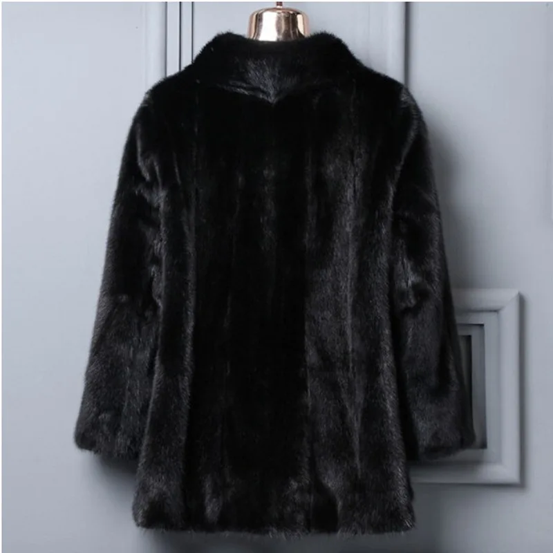 Winter Women's Cold Coat Faux Fur Coat Faux Mink Coat Super Hot Jacket Snow Outercoat Plus Size Korean Fashion Cheap Wholesale