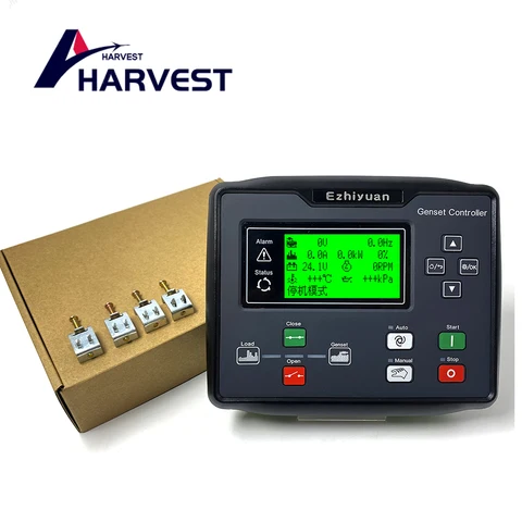 Контроллер дизельного генератора HGM6110NC Smartgen AMF, модуль управления автозапуском и остановкой, части панели генератора с R485
