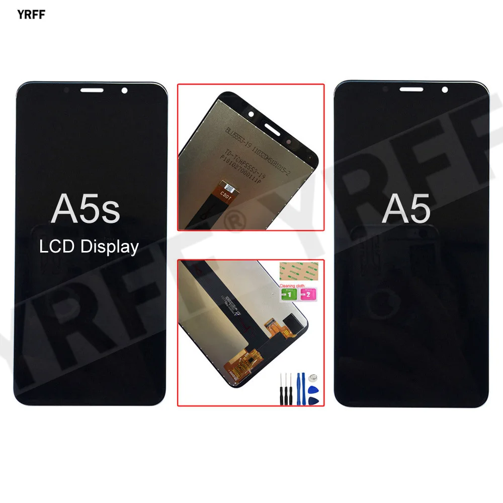 

ЖК-панель для Lenovo A5 L18021 L18011, ЖК-дисплей с сенсорным экраном и дигитайзером в сборе, ремонтные инструменты