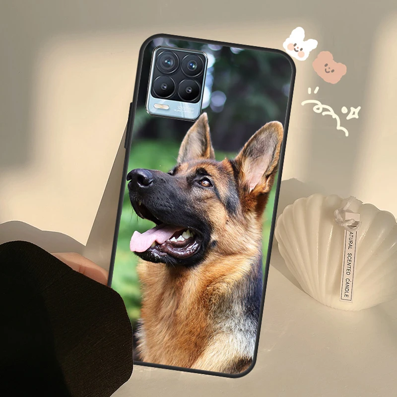 Чехол для немецкой овчарки OnePlus 10 Pro 9 8T Nord2 9R чехол Realme GT 2 7 8 Neo2 9i 8i C21