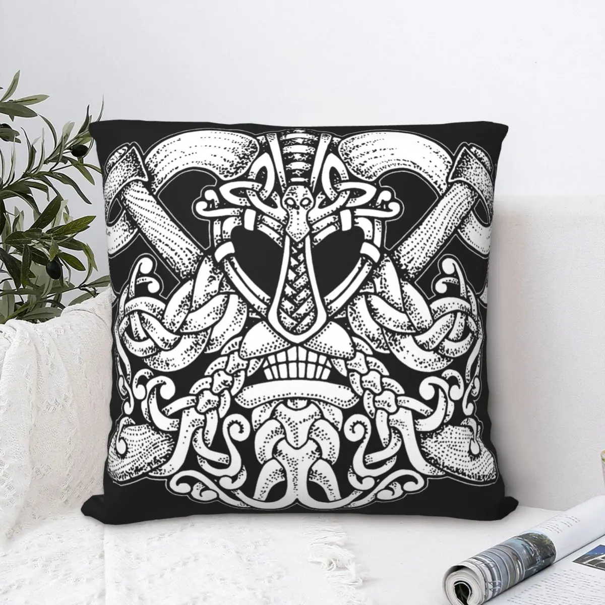 

Lawrence Of War Throw Pillow Case Viking Vikings Cushion Home Sofa Chair Print Decorative Hug Pillowcase