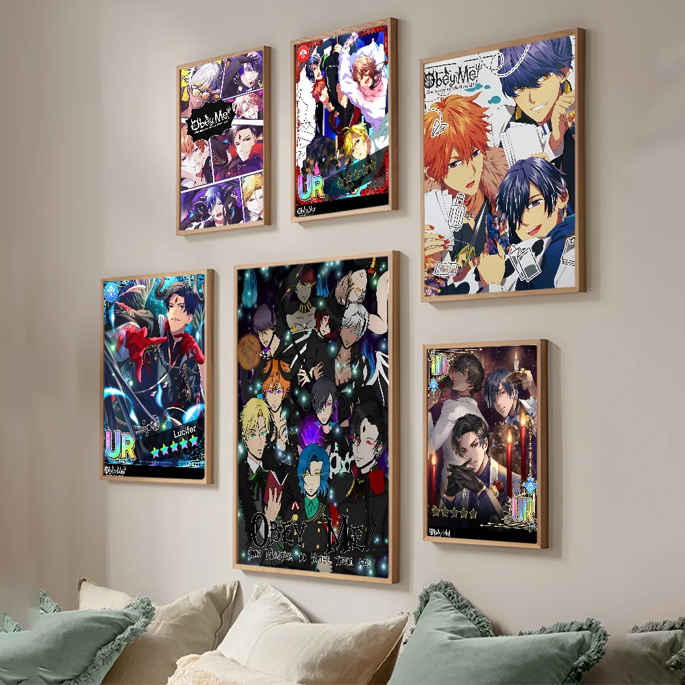 Липкие постеры Game O-Obey Me