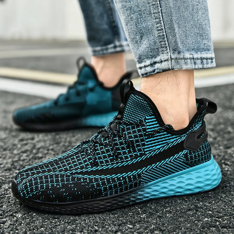 2022 New Casual Sneakers Men Breathable Mesh Shoes Comfortable Running Sport Shoes Ultralight Unisex Athletic Women Couple Shoes