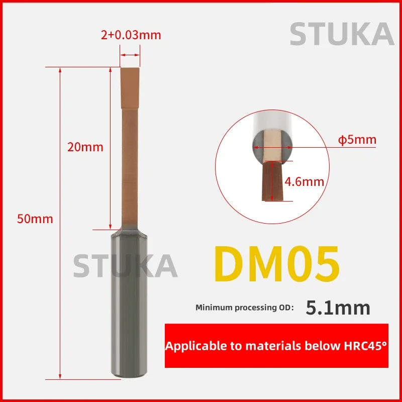 

Резак для протяжки шпоночного паза DM, твердосплавный