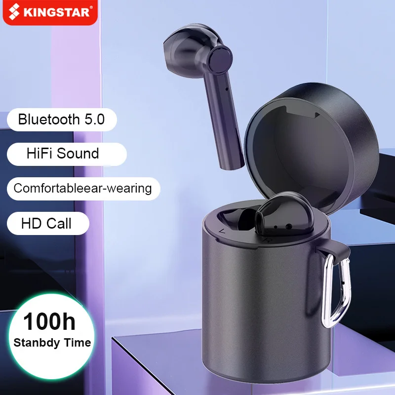 

TWS-стереонаушники KINGSTAR с поддержкой Bluetooth 5,0 и микрофоном