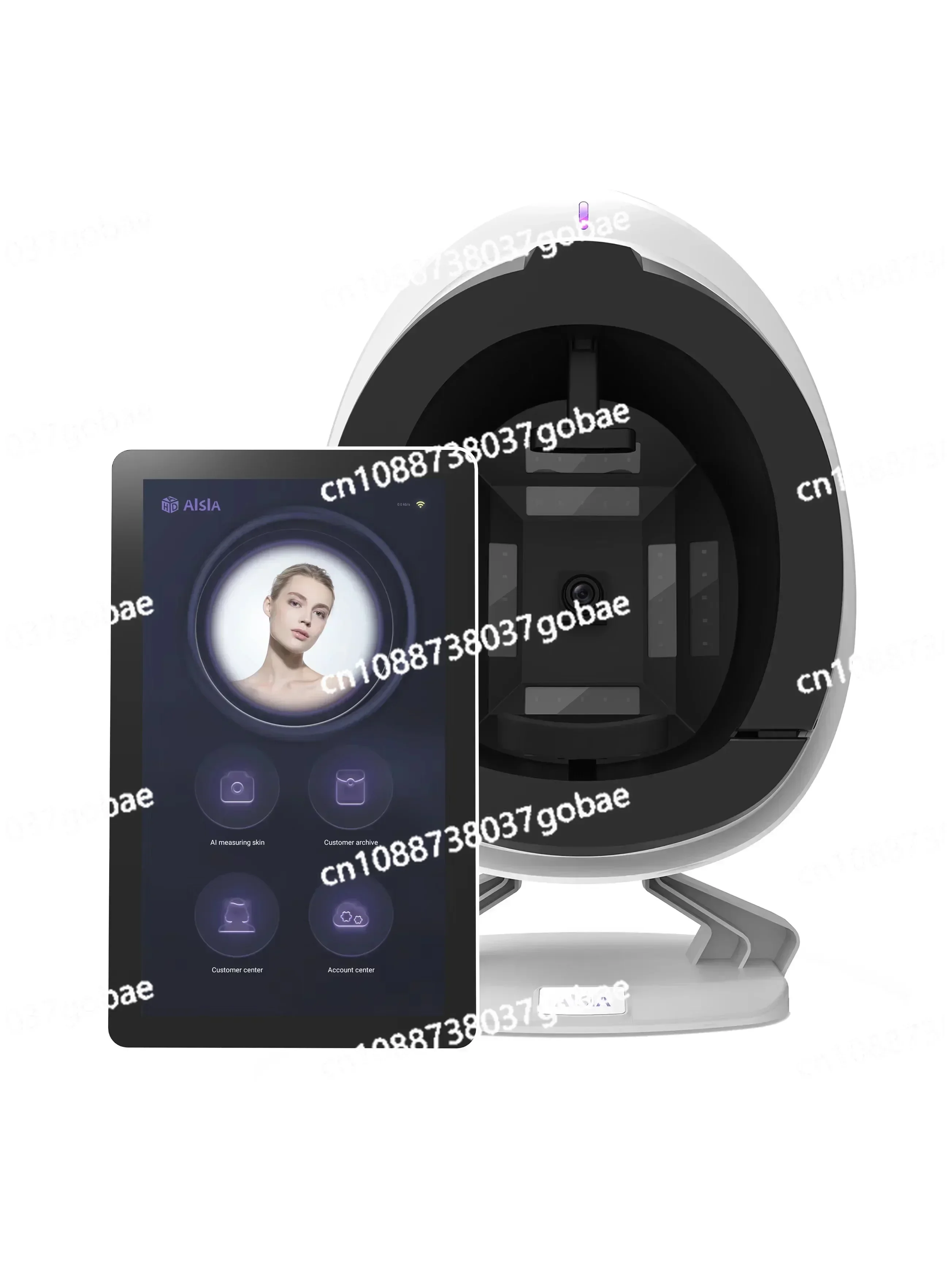 Портативный 3D AI-анализатор диагностики кожи лица тестер для сканер волшебное