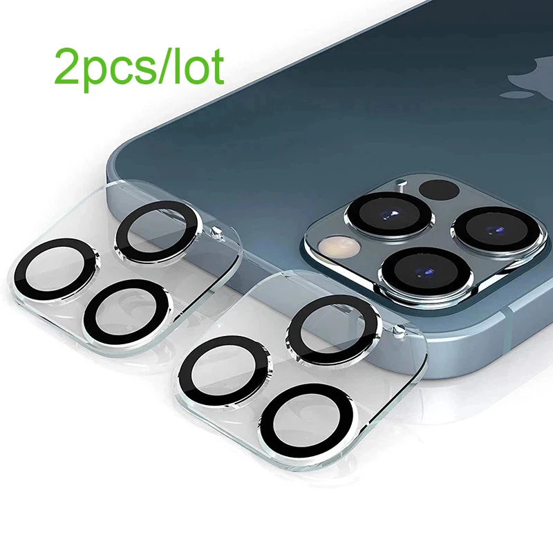 

2pcs/lot Camera Lens Glass For iPhone 13 12 11 Pro Max Clear Screen Protectors For iPhone 11 Pro protective Glass Film