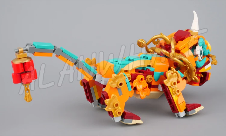 1528 шт. китайские традиционные фестивали история Ниан лунного Нового года Чун