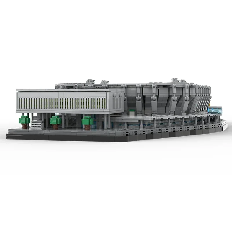 MOC Building Bricks Футбольный стадион Saint Gallen 3202 деталей
