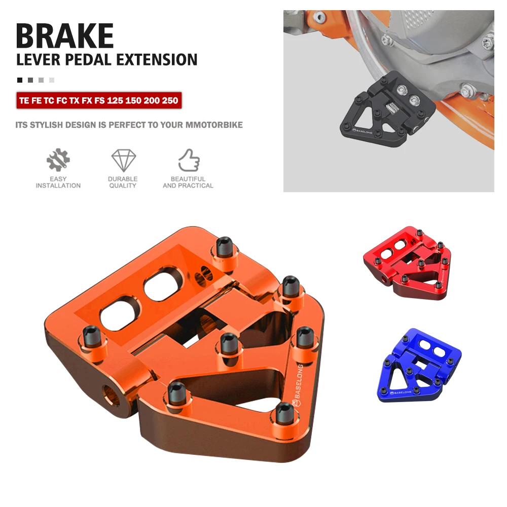 

CNC Rear Folding Brake Pedal Lever Tip Plate For GasGas EX EC MC 125 250 300 EXF ECF MCF 250 350 450 250F 350F 450F 2021-2023