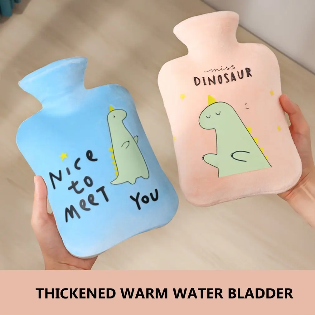 

Бутылка для горячей воды с мультипликационным динозавром, 1 л