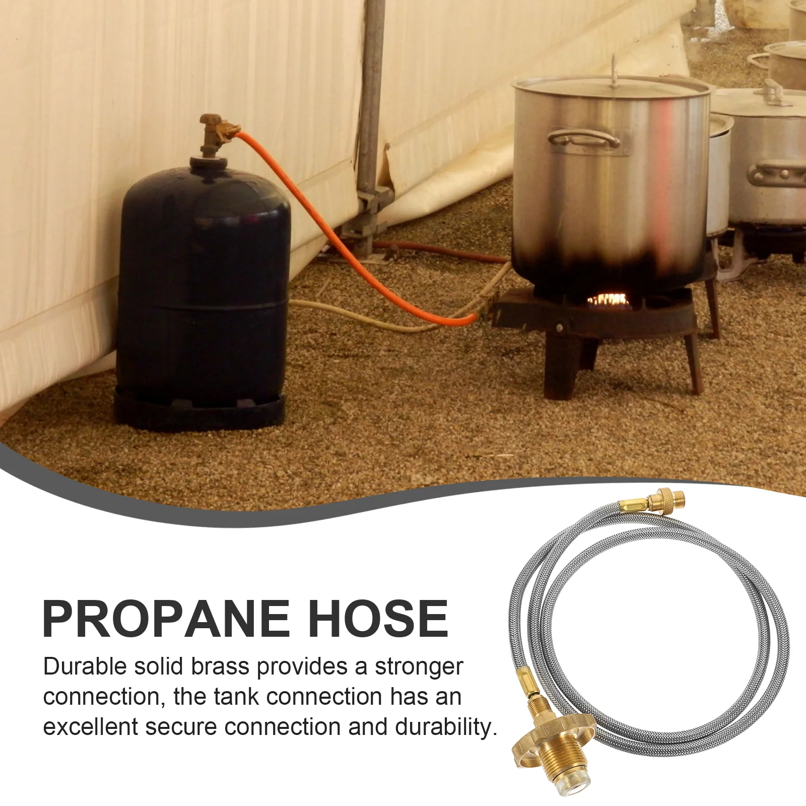 Переходный шланг для трубки баллона с пропаном 20 фунтов на 1 фунт переходник