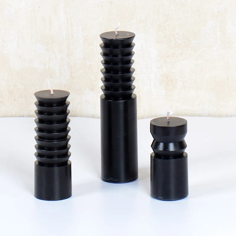 

3D силиконовая форма для свечей, сделай сам, формы для мыла ручной работы, форма для изготовления глины из смолы