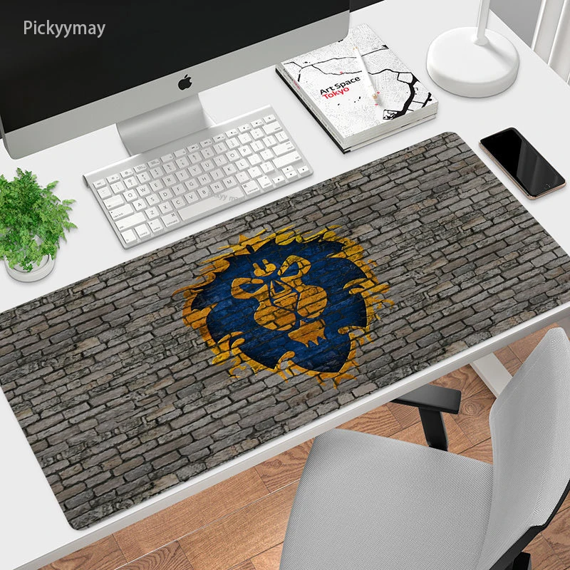 

World Of Warcraft Speed Mouse Pad Locking Edge Large Rubber Mouse Mat Waterproof Gaming Desk Mousepad Keyboard Carpet LOL WOW