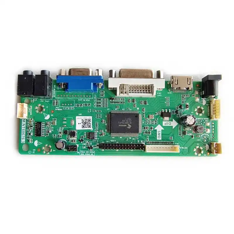 Плата контроллера ЖК-дисплея для LM195WX1 MT190AW02 M.NT68676, плата, совместимая с HDMI, комплект «сделай сам», VGA DVI 1440*900 LVDS 30-Pin 19,5"