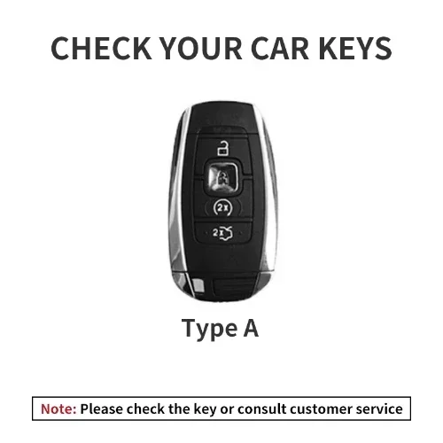 Кожаный чехол для автомобильного смарт-ключа с 4 кнопками Lincoln Continental MKC MKZ MKX Navigator Z