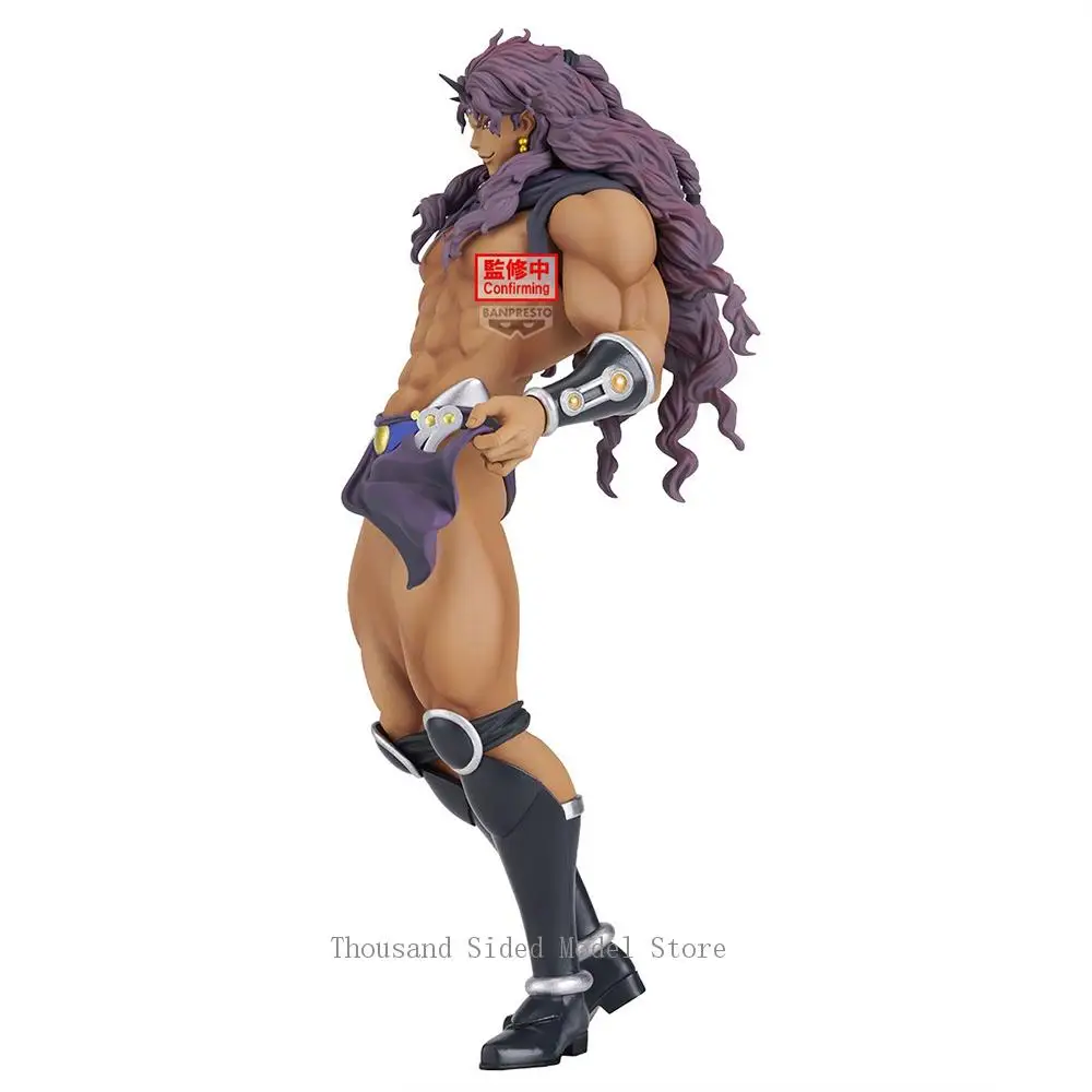 Фото В наличии оригинальные Banpresto JoJo Bizarre Adventure Sentou Chouryuu Mometria Kars Joseph Joestar 22 см аниме модель игрушки №4