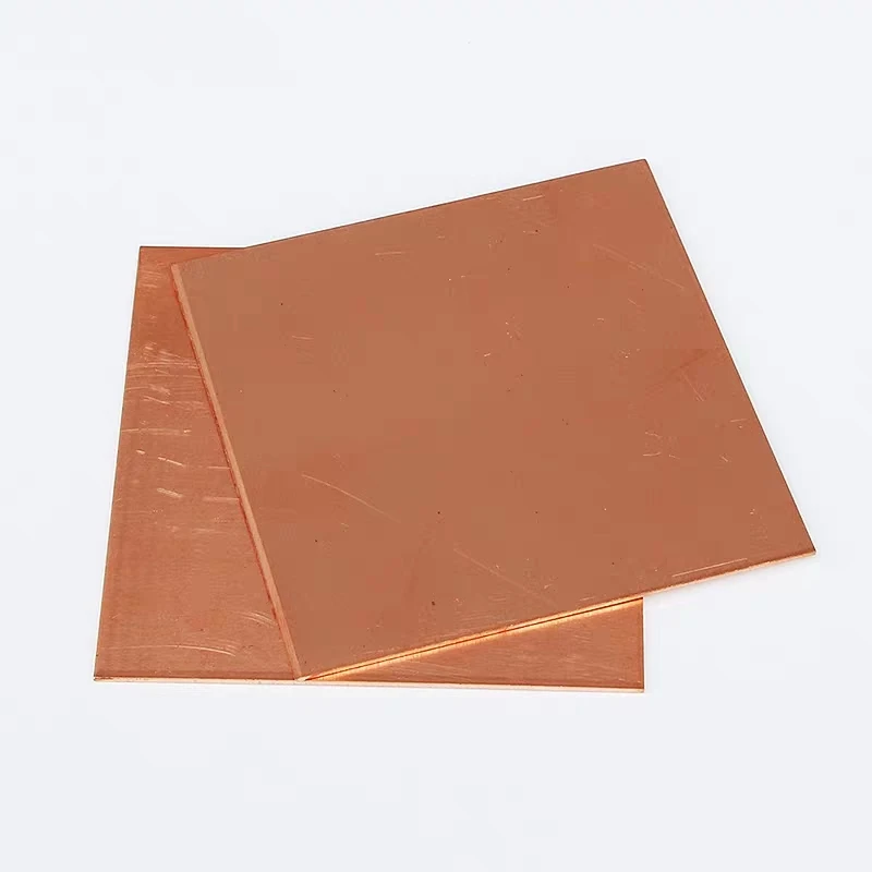 

Brand New 99.9% Pure Copper Cu Metal Guillotine Cut Sheet Plate Safe Using Wholesale price