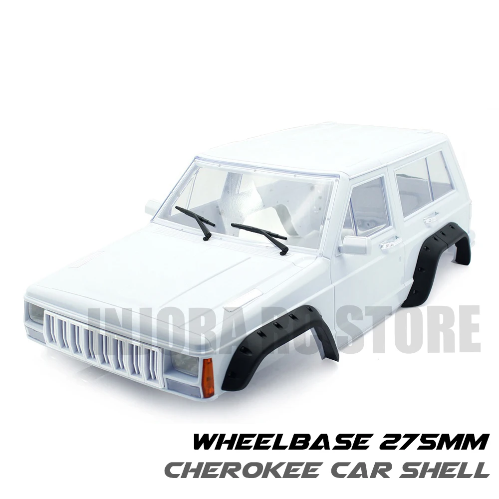 

High Quality 275mm Wheelbase Cherokee Body Car Shell for 1/10 Scale RC Rock Crawler D90 TF2 MST
