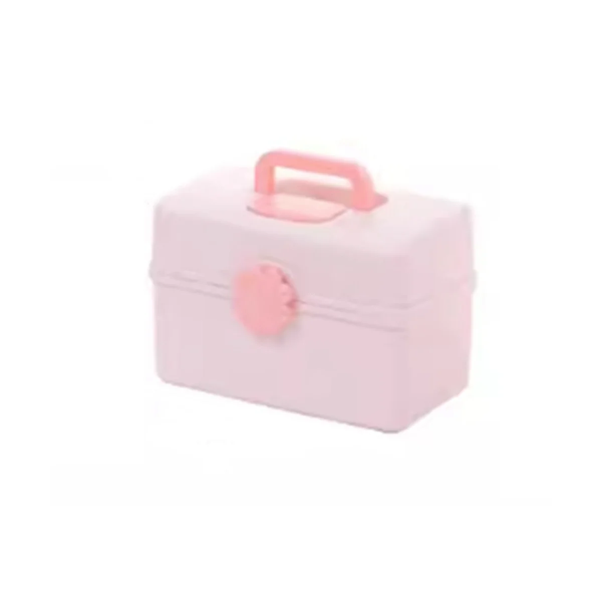 

Коробка для хранения резиновых лент, розовая детская коробка для хранения аксессуаров для волос, многослойная коробка для хранения аксессуаров для волос (большая)
