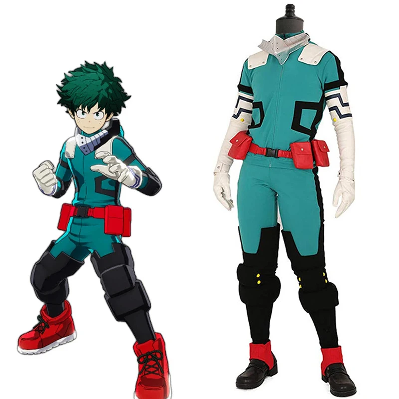 

Костюм для косплея «Моя геройская Академия», боку, без героев академии, мидория, изюку, Deku, аксессуары для мужчин и женщин, комбинезон на Хэллоуин, Рождественская форма