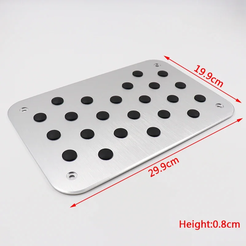 

Нескользящие напольные коврики DEE, коврики для автомобиля, внедорожника, напольный коврик, коврик, Универсальный Безопасный алюминиевый сплав для вождения