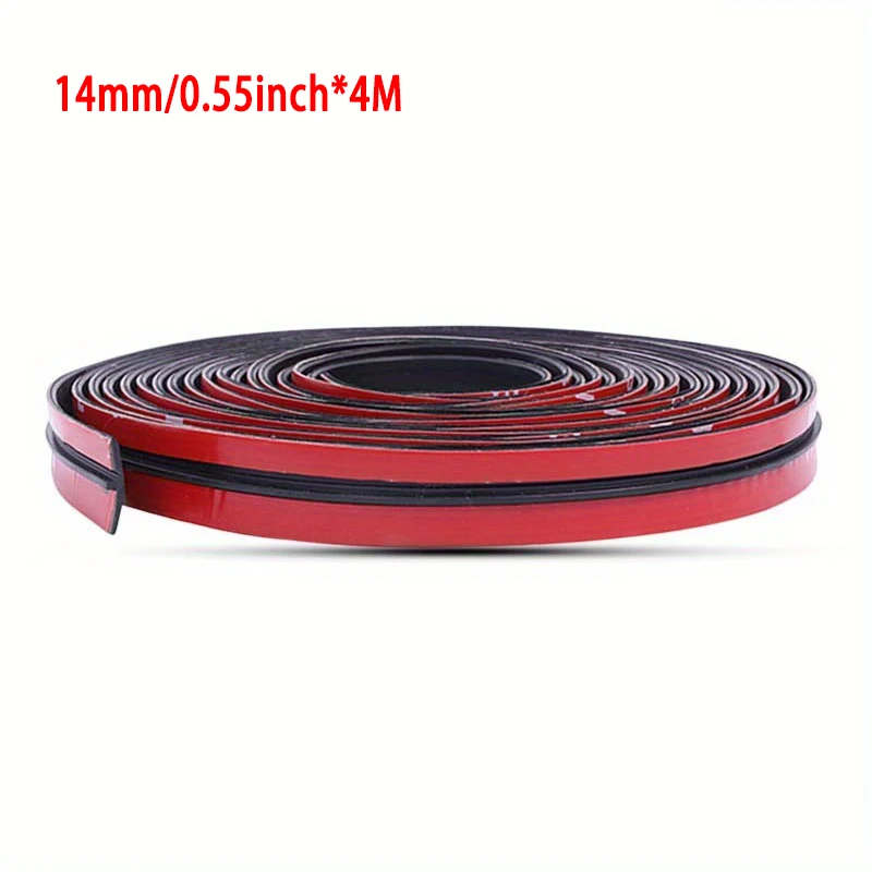 

4 м, автомобильная резиновая уплотнительная лента для ветрового стекла