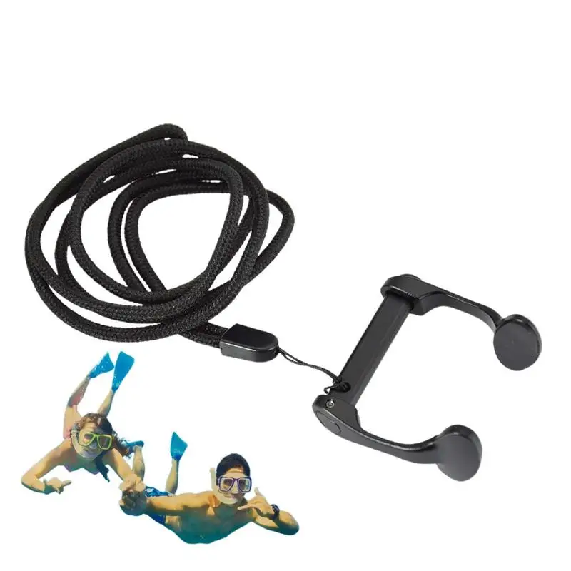 

Aluminum Alloy Free Diving Swimming Training Nose Clip Anti-Choking Nose Clip For Adults Swimming Beginners Multi-Color