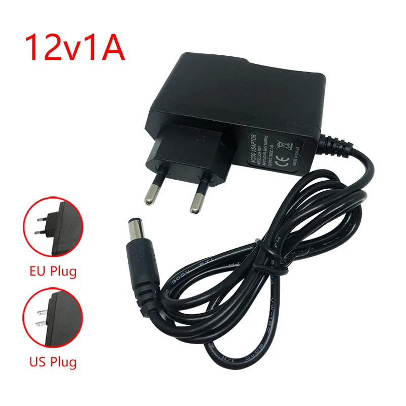 

12V Power Supply 5V 6V 8V 9V 12V 13V 24V 1A 2A 3A Power Supply 12 V Volt Switching Transformers Power Adapter 220V AC to DC 12 V