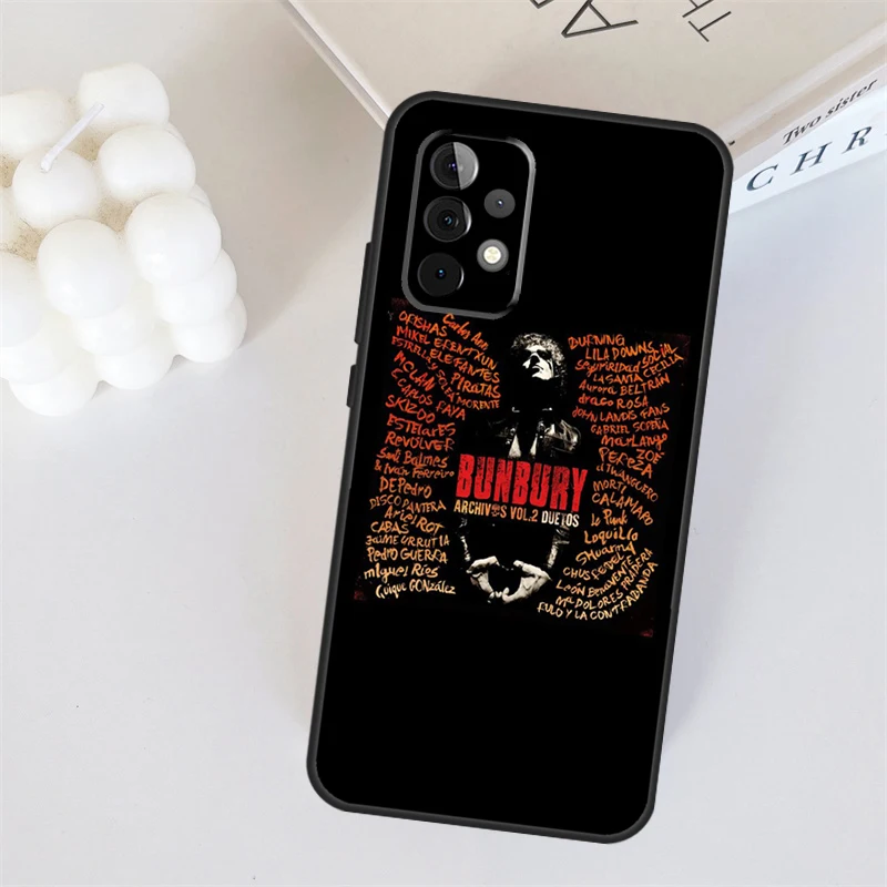 Чехол Enrique Bunbury для Samsung Galaxy A53 A33 A55 A35 A15 A22 A32 A52 A54 A34 A14 A56 A36 A26 A16 A05 A06