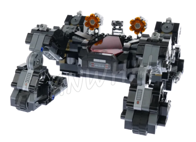 646 шт. Super Fighter Knightcrawler туннельная атака 10845 строительные блоки игрушка совместимая