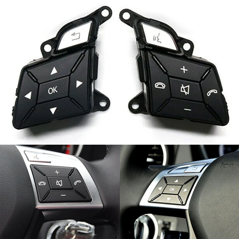 

Steering Wheel Switch Volume Phone Control Switch A2185400262 Replacement For Mercedes Benz C W204 W212 W207 CLS63 A2185400362
