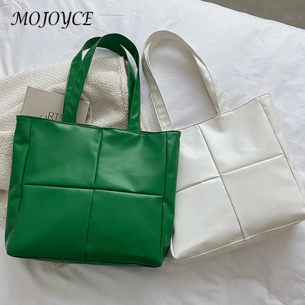 

Women Cotton Padded Soft Shoulder Bag Space Underarm Bag Fashion Cotton Padded Shoulder Bag Retro Bag