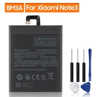 replacement battery bm3a for xiaomi mi note3 note 3 rechargeable phone battery 3400mah